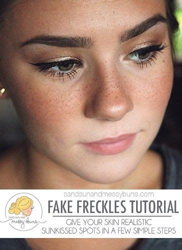 Fake Freckles ️ Step